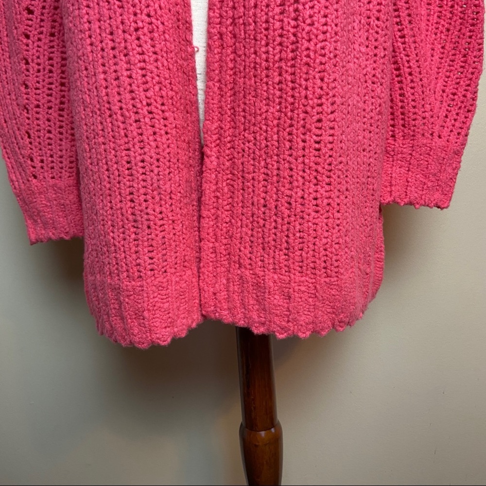 Rag & Bone Pink Arizona Merino Wool Cardigan - Picture 8 of 8